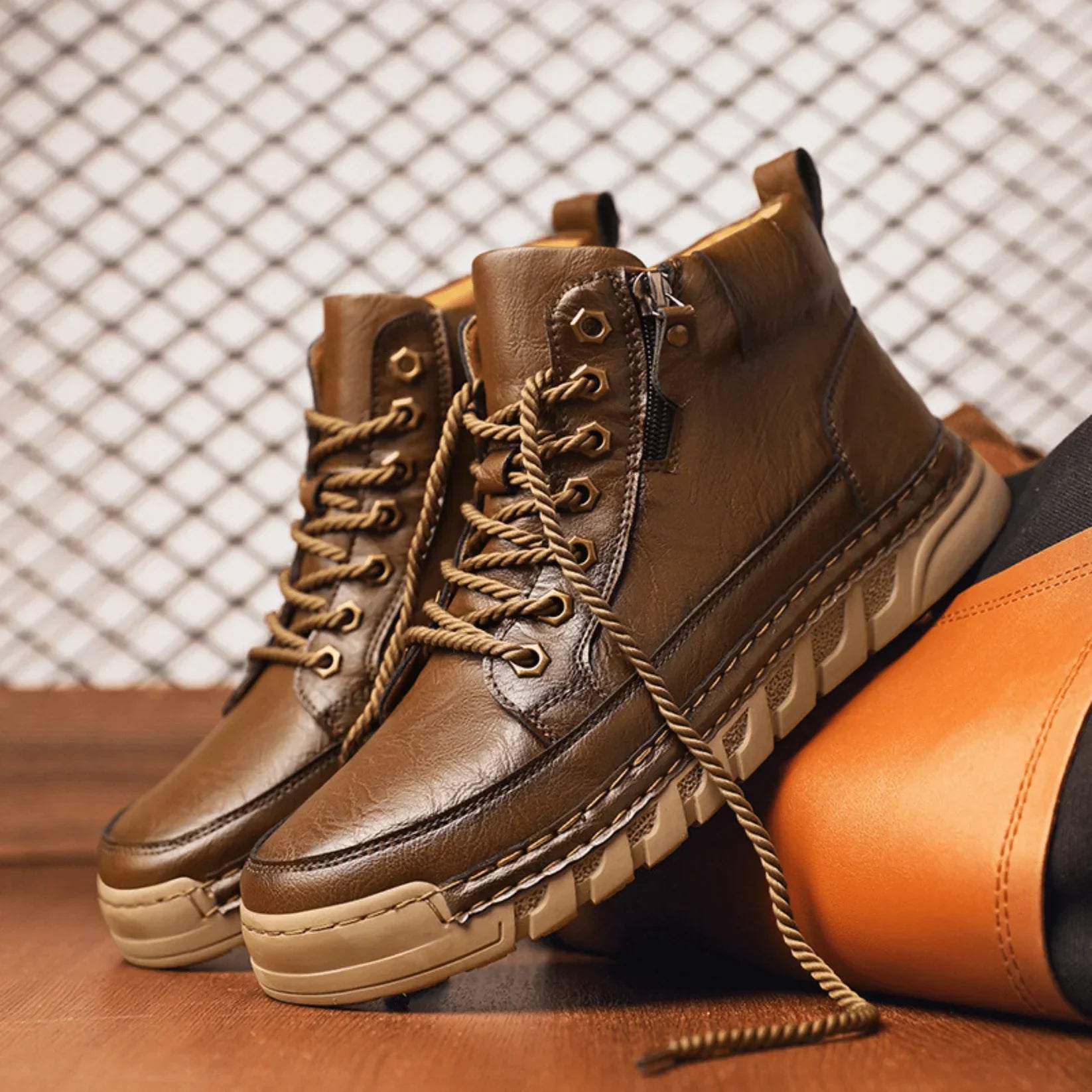 Apollo – Bottes en cuir premium pour la ville
