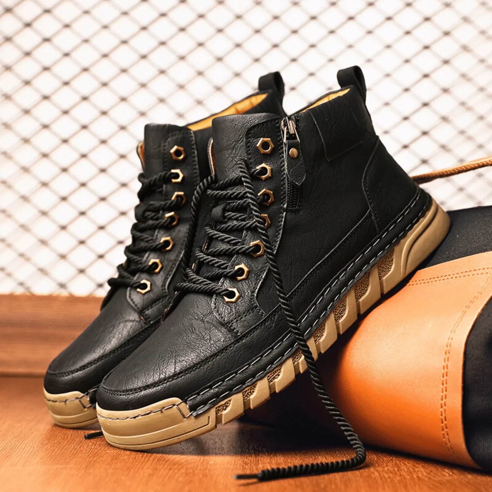 Apollo – Bottes en cuir premium pour la ville