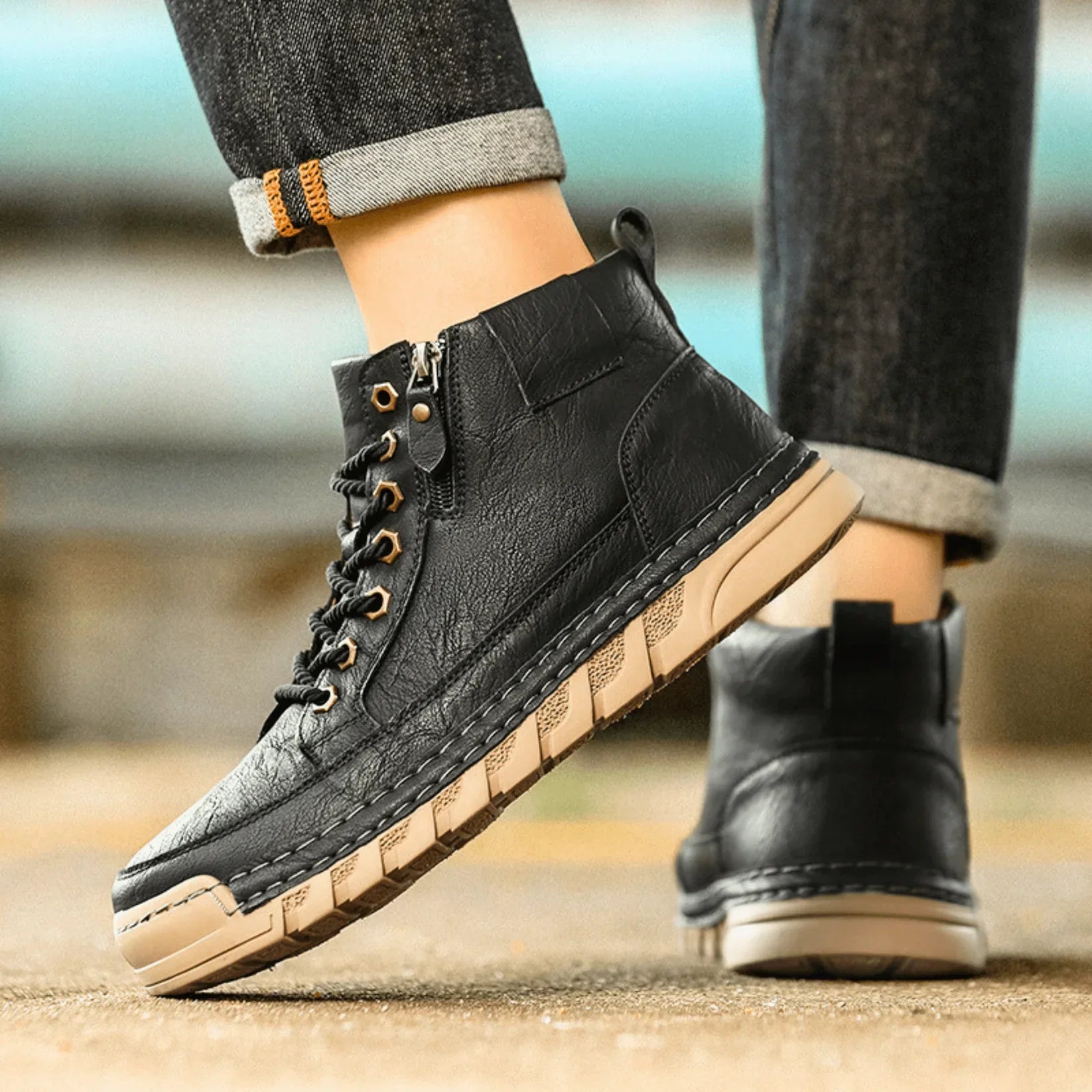 Apollo – Bottes en cuir premium pour la ville