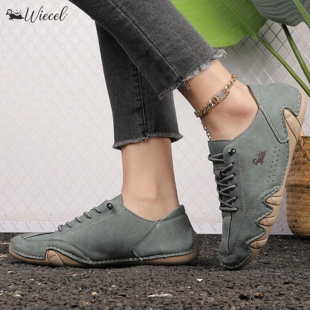 Chaussures barefoot en cuir avec un confort ultime • Wiecel™