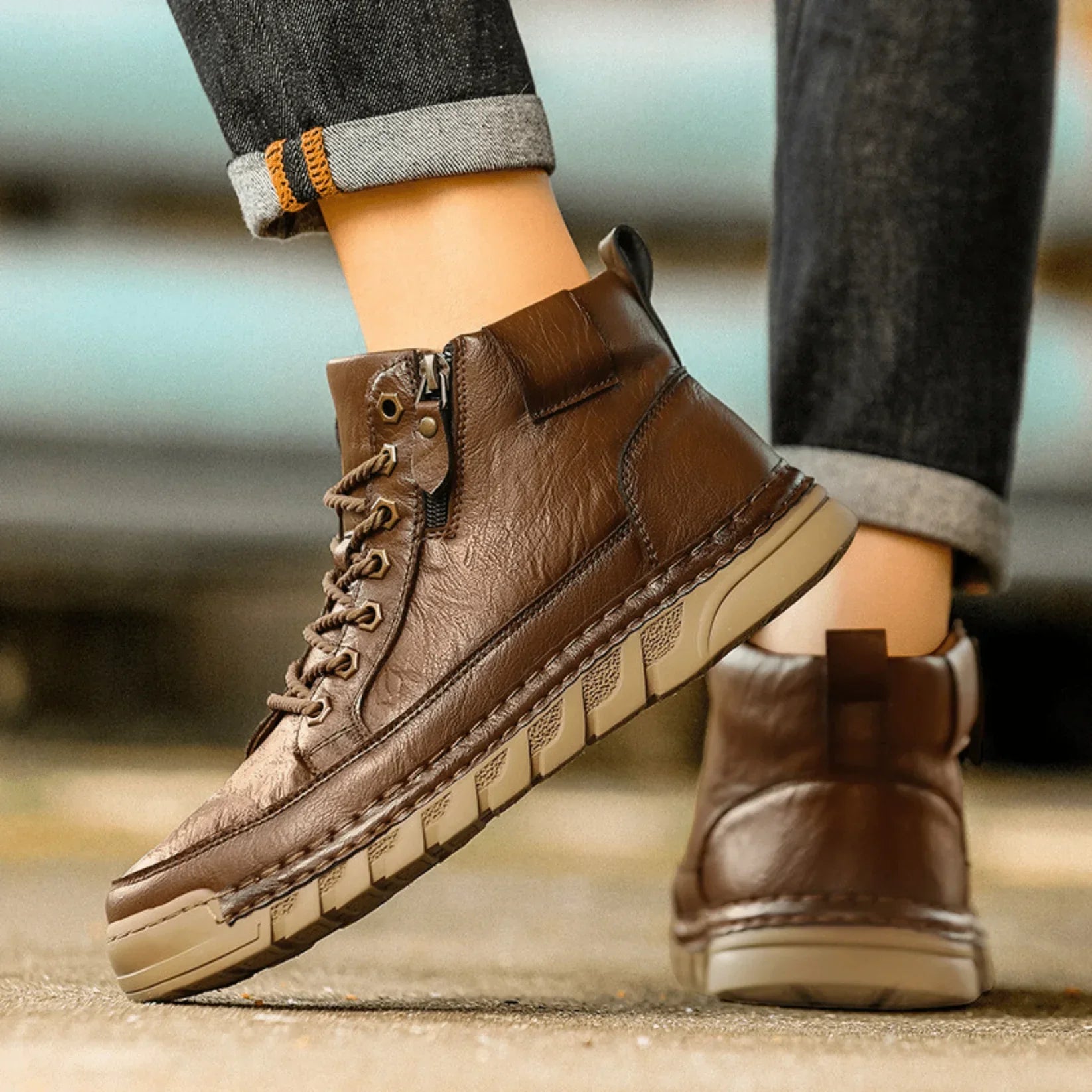 Apollo – Bottes en cuir premium pour la ville